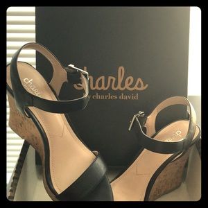 Charles David Wedge Sandal